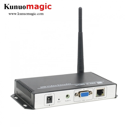Support Wireless HTTP RTSP ONVIF 1080p vga To Wifi Video H265 H264 Live Streaming Encoder