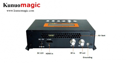 H.264 MPEG4 AVC HDMI To DVB-C QAM DVB-T ASTC-T RF Encoder Modulator